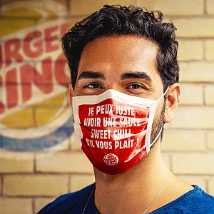 1x1 3 FR - Burger King lässt die Masken sprechen