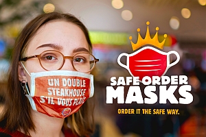 745x558 FR - Burger King lässt die Masken sprechen