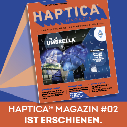 Mag ANzeige - HAPTICA® live ’16, Bonn: Mehr Raum, mehr Erlebnis